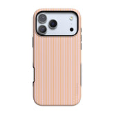 Stripes and the City | Orange & Pink Pinstripe Case
