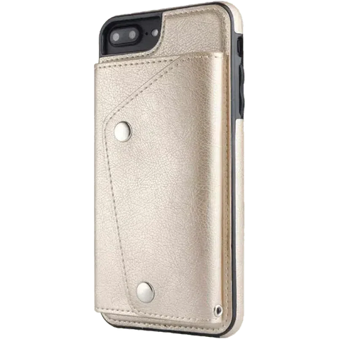 Gold Vegan Leather | Wallet Case