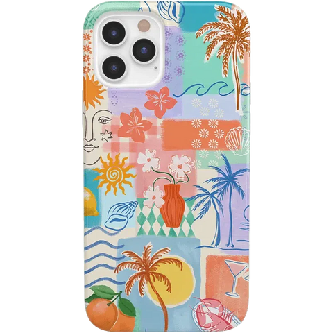 Tropical Heat | Beachy Collage Case