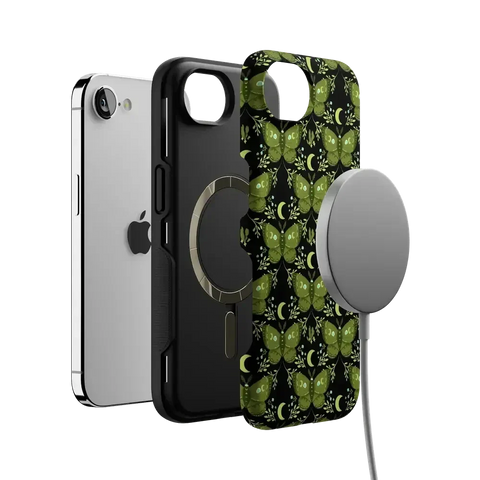 Mystic Moths | Green Twilight Case