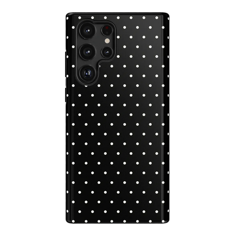 On the Dot | White Polka Dot Case