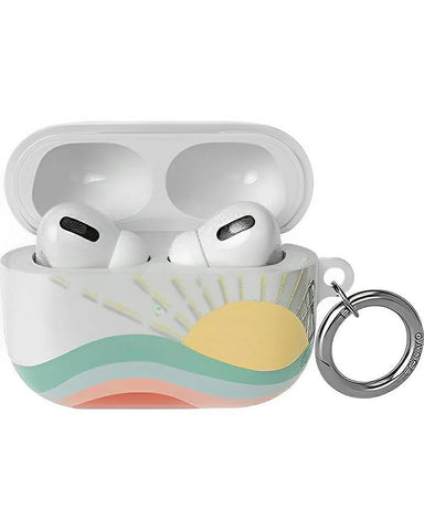 Here Comes the Sun | Colorblock Sunset AirPods Case
