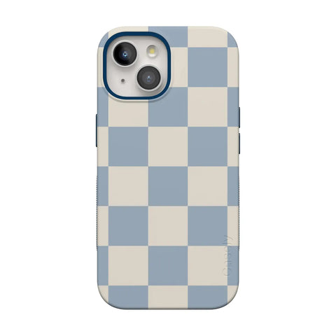 Fit Check | Light Blue Checkerboard Case