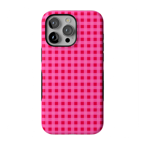 Sweet Jam | Hot Pink Gingham Case