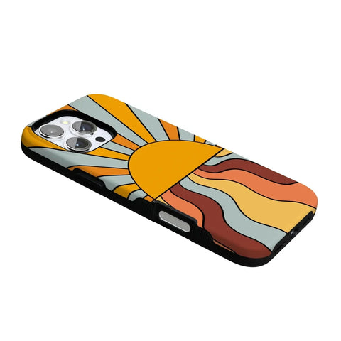 Shine On | Retro Sunset Case