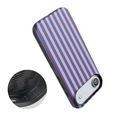 Perfect Stripes | Purple & Blue Stripes Case