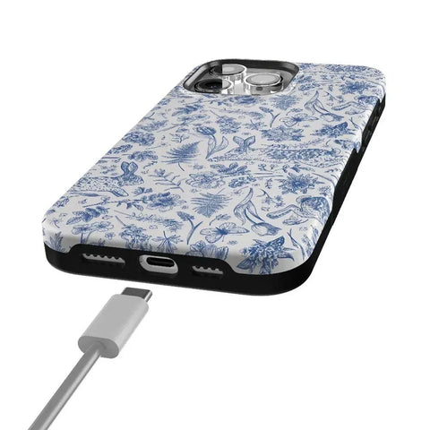 Hop & Bloom | Bunny Toile Case