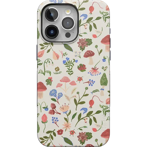 Garden Party | Mushroom Floral Case