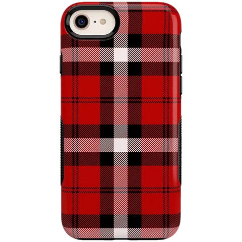 As if! | Red Plaid Case