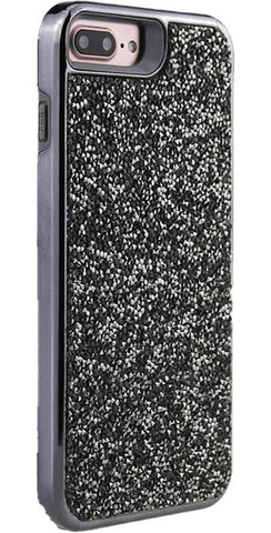 All That Glitter | Charcoal Silver Crystal Case