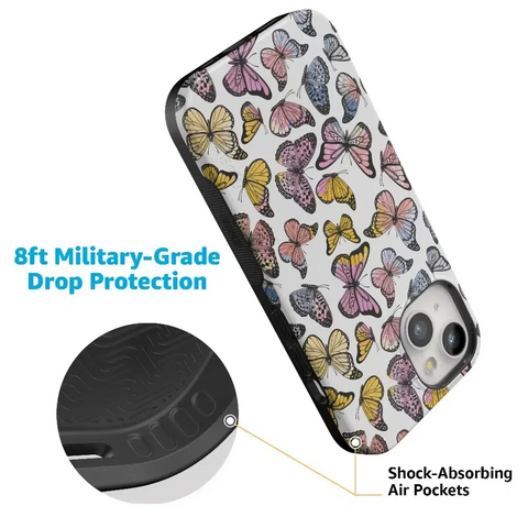 Free Spirit | Rainbow Butterfly Case