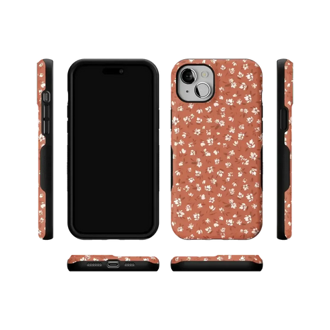 Mocha Meadow | Tiny Flowers Case