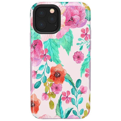 Out And About | Light Pink Floral Case