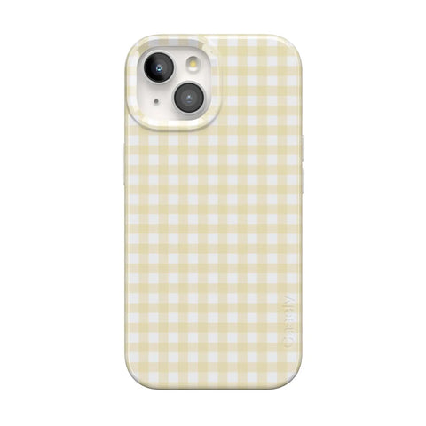 Pastel Picnic | Yellow Gingham Case