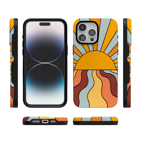 Shine On | Retro Sunset Case