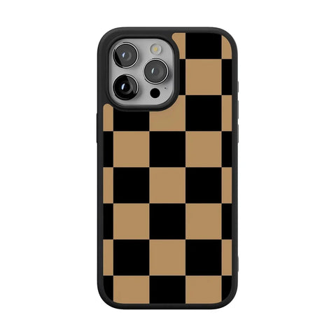 Fit Check | Black & Brown Checkerboard Case