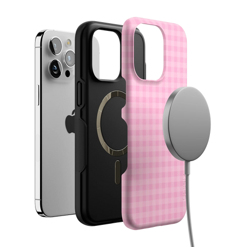 Sweet Jam | Light Pink Gingham Case