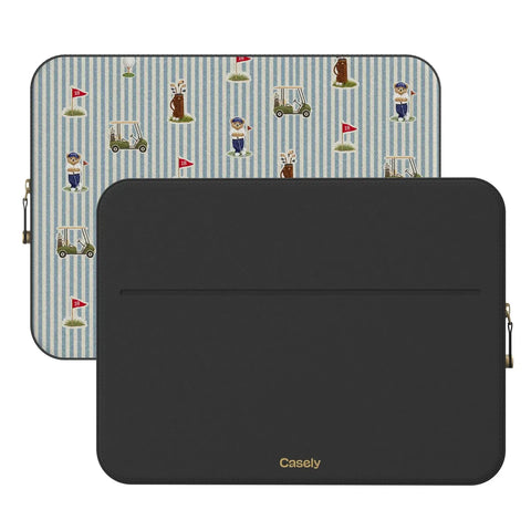 The Caddie Print | Clubhouse Laptop Case