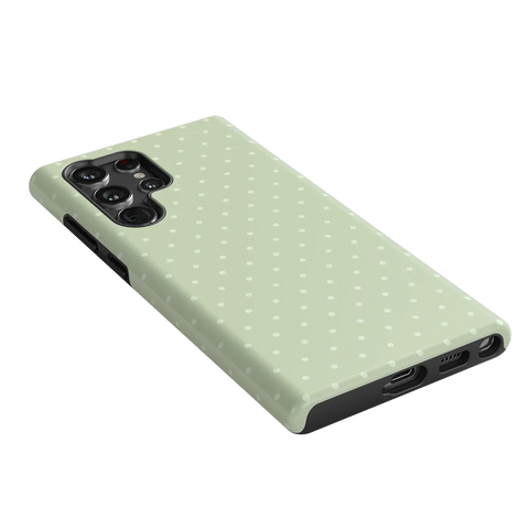On the Dot | Green Polka Dot Case