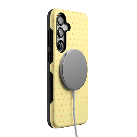 On the Dot | Yellow Polka Dot Case