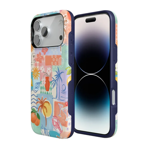 Tropical Heat | Beachy Collage Case