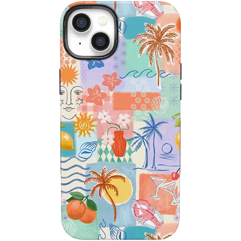 Tropical Heat | Beachy Collage Case