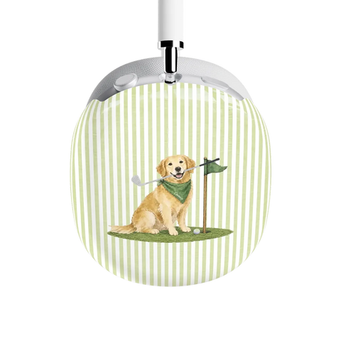 Golden on the Green | Clubhouse AirPods Max Case