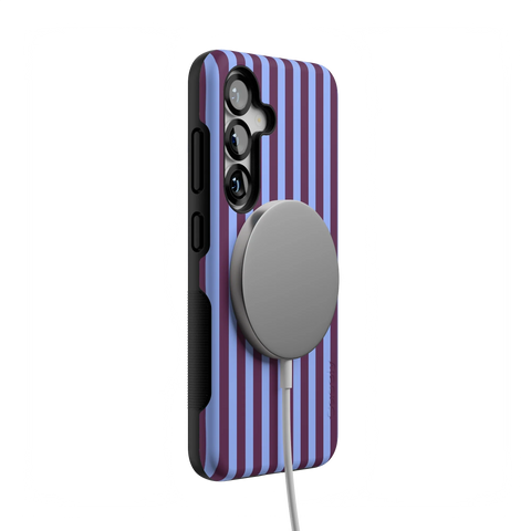 Perfect Stripes | Purple & Blue Stripes Case