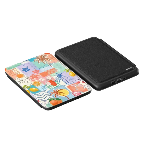 Tropical Heat | Beachy Collage Kindle Case