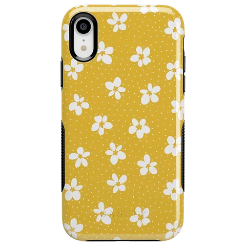 Flower My World | Yellow Floral Case