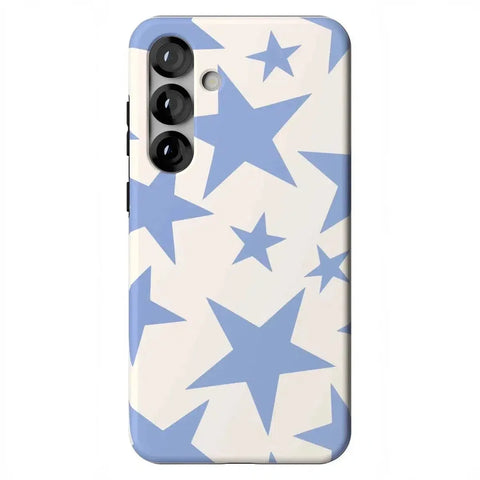 Stars Align | Blue & White Stars Samsung Case