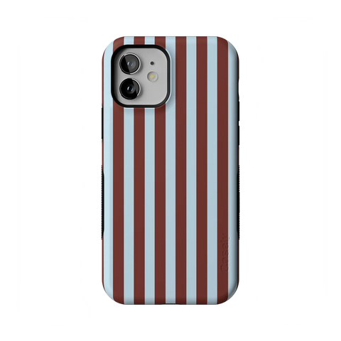 Sunday in Brooklyn | Blue Stripes Case