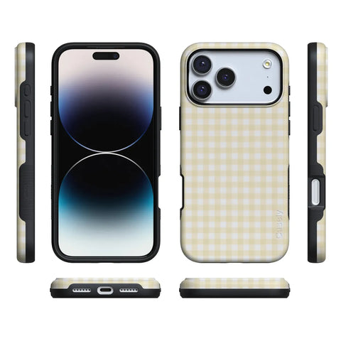 Pastel Picnic | Yellow Gingham Case