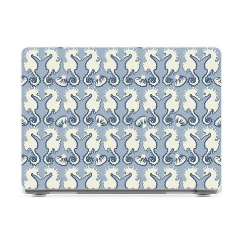 Seahorse Drift | Coastal Blues Laptop Shell