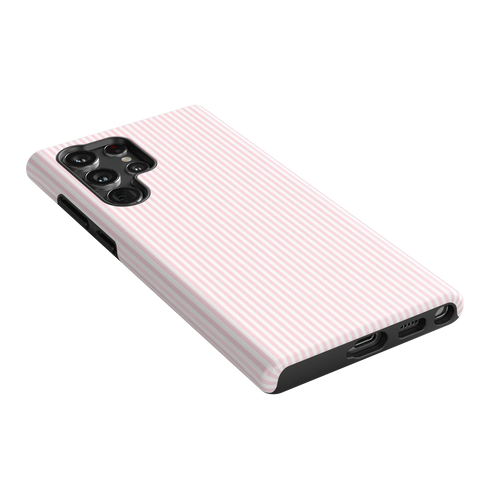 Stripes and the City | Light Pink Pinstripe Case