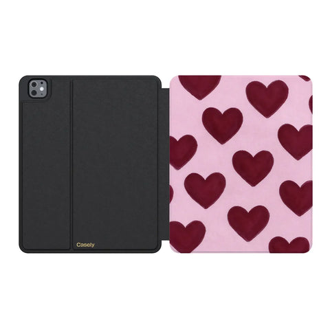Whole Lotta Love | Plum Hearts iPad Case