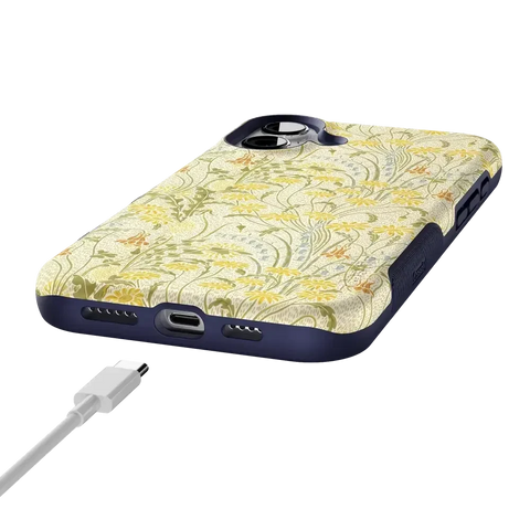 Boho Blooms | Golden Floral Case