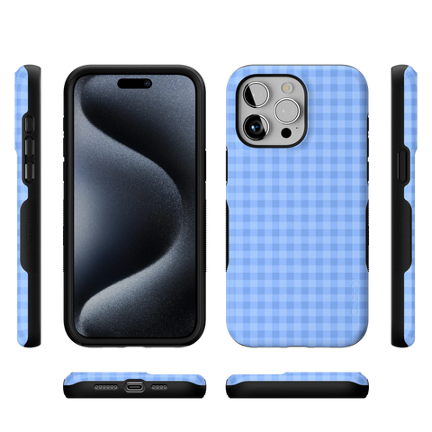 Sweet Jam | Blue Gingham Case