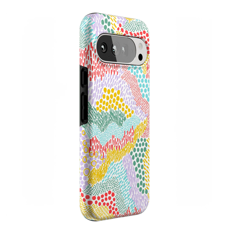 Color Me Happy | Pattern Colorblock Case