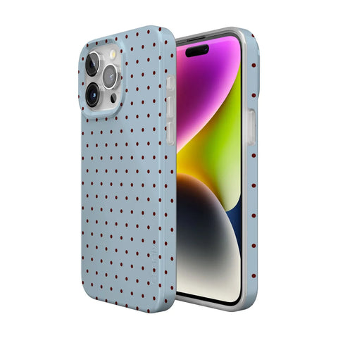 On the Dot | Blue Polka Dot Case