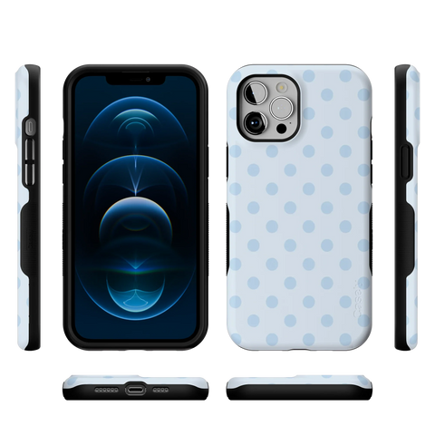 Spotted in SoHo | Light Blue Polka Dot Case