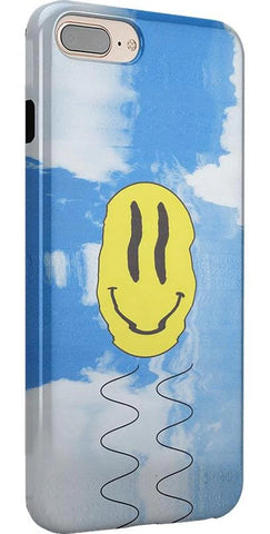 On Cloud Nine | Glitch Smiley Face Case