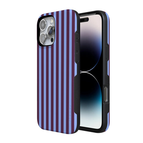 Perfect Stripes | Purple & Blue Stripes Case