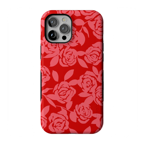 Final Rose | Red & Pink Floral Case
