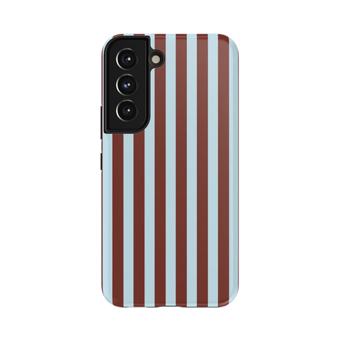 Sunday in Brooklyn | Blue Stripes Case