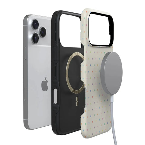 On the Dot | Rainbow Polka Dot Case