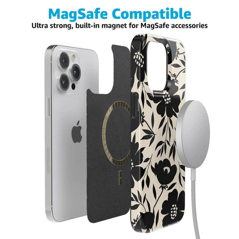 Dark Fantasy | Contrast Floral Case