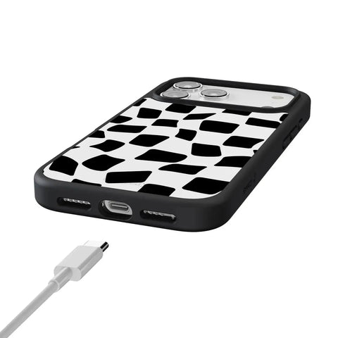 Funky Checkerboard | High Contrast Design Case