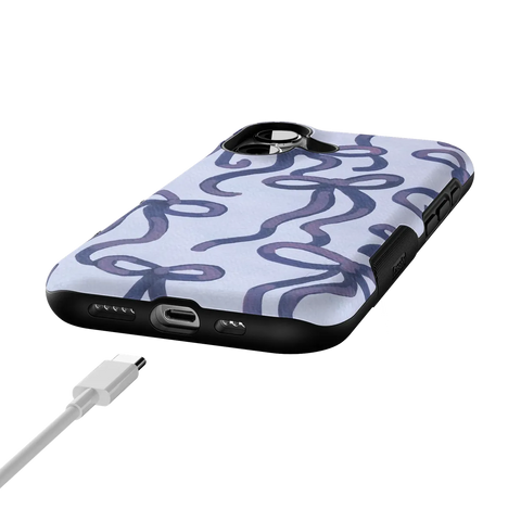 Love Me Knot | Blue Bow Case