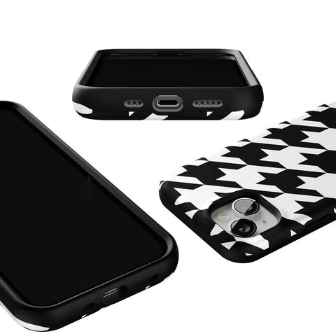 Houndstooth | High Contrast Design Case